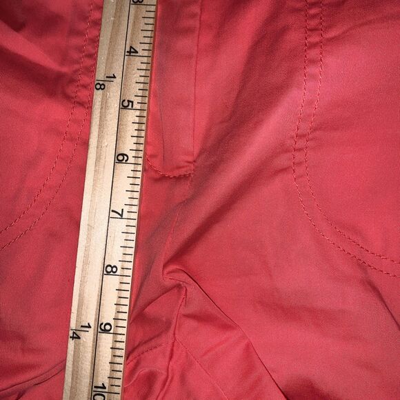 Chico’s Women’s Crop Pants Size 00 Pink Mid Rise - Picture 5 of 6